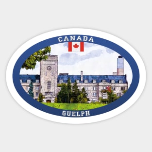 Guelph Canada Travel Sticker